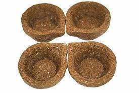 Cow Dung Panchagavya Plain Diya