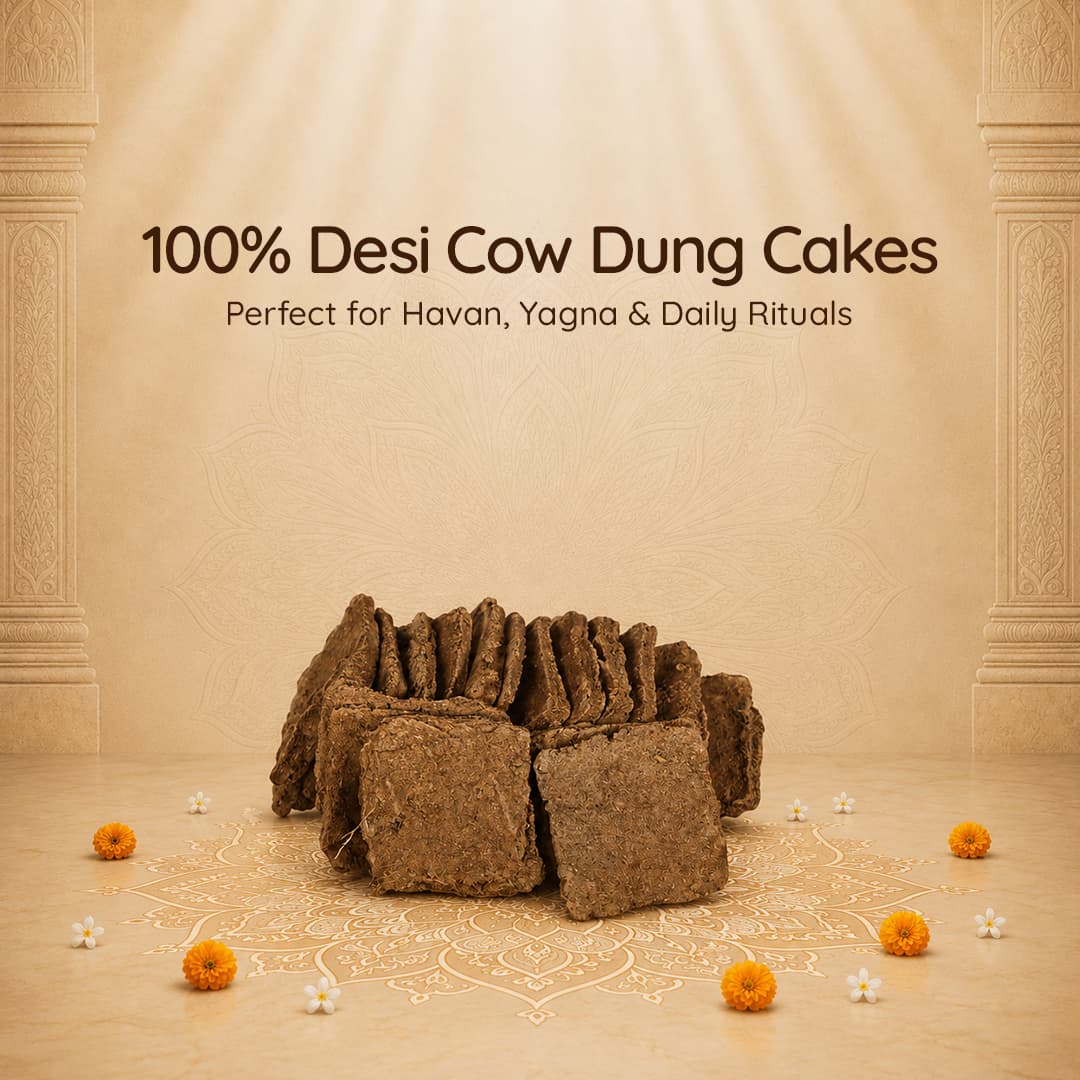 Desi Cow Dung Berani (Cakes)