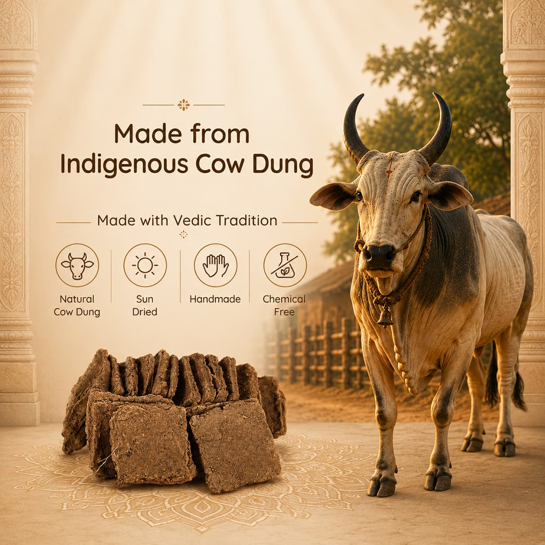 Desi Cow Dung Berani (Cakes)
