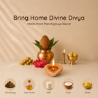 Desi Cow Dung Panchagavya Natural Diya
