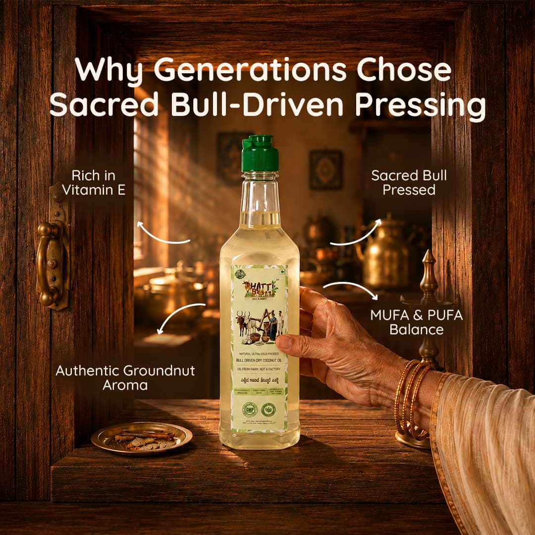 Pure Bull-Driven Coconut Oil — Nandi's Blessing