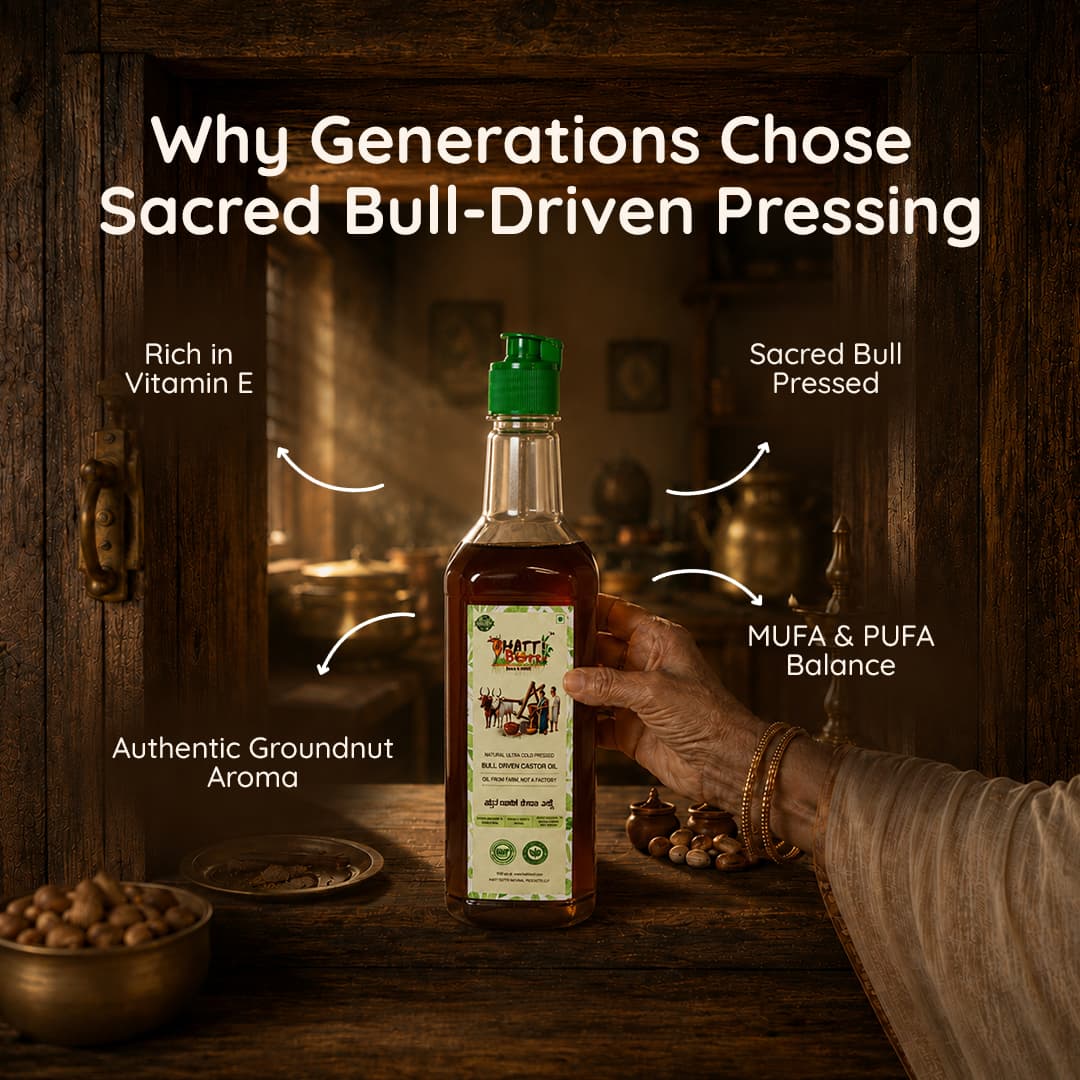 Pure Bull-Driven Castor Oil — Nandi's Blessing