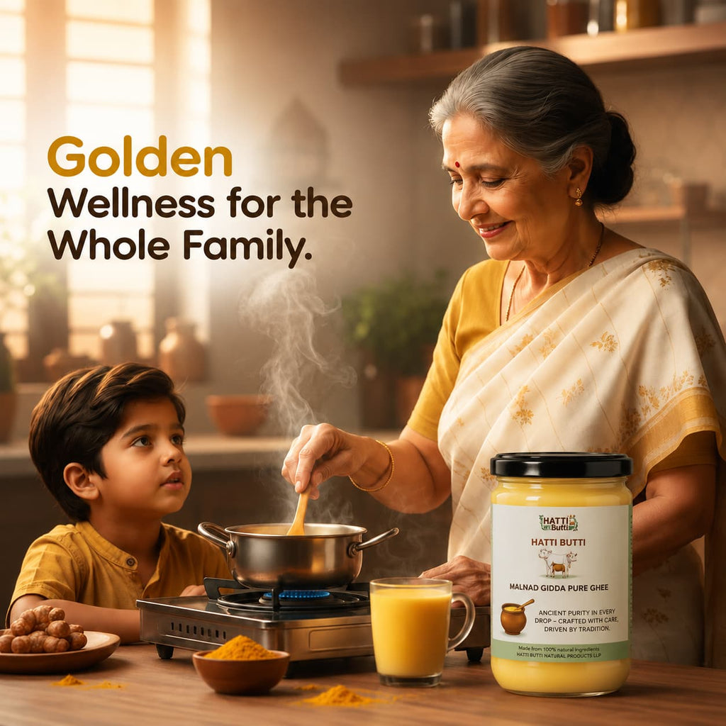 Malnad Gidda Desi Cow Ghee