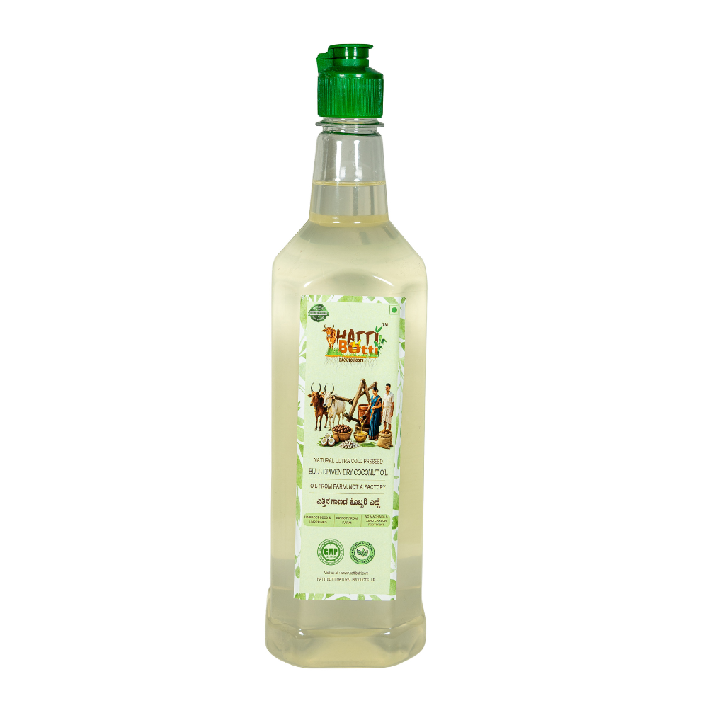 Pure Bull-Driven Coconut Oil — Nandi's Blessing