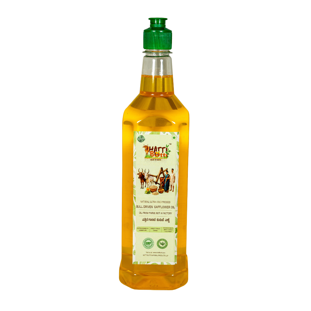 Pure Bull-Driven Safflower Oil — Nandi's Blessing