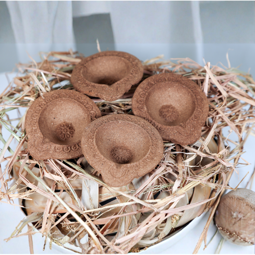 Desi Cow Dung Panchagavya Natural Diya