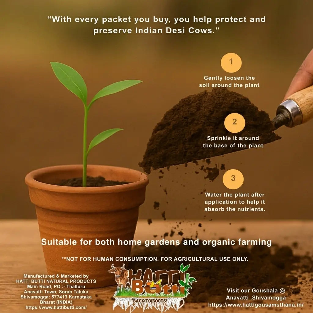 Gaumayam (Pure Desi Cow Dung Compost)