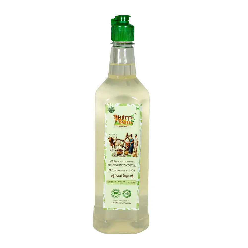 Pure Bull-Driven Coconut Oil — Nandi's Blessing