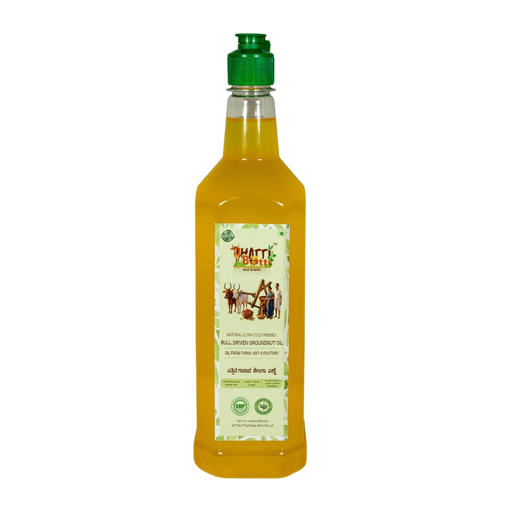Pure Bull-Driven Groudnut Oil — Nandi's Blessing