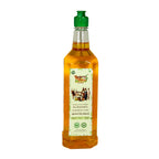 Nandi's Blessing pure bull-pressed niger oil bottle against a clean white background showcasing the product label and green cap.
