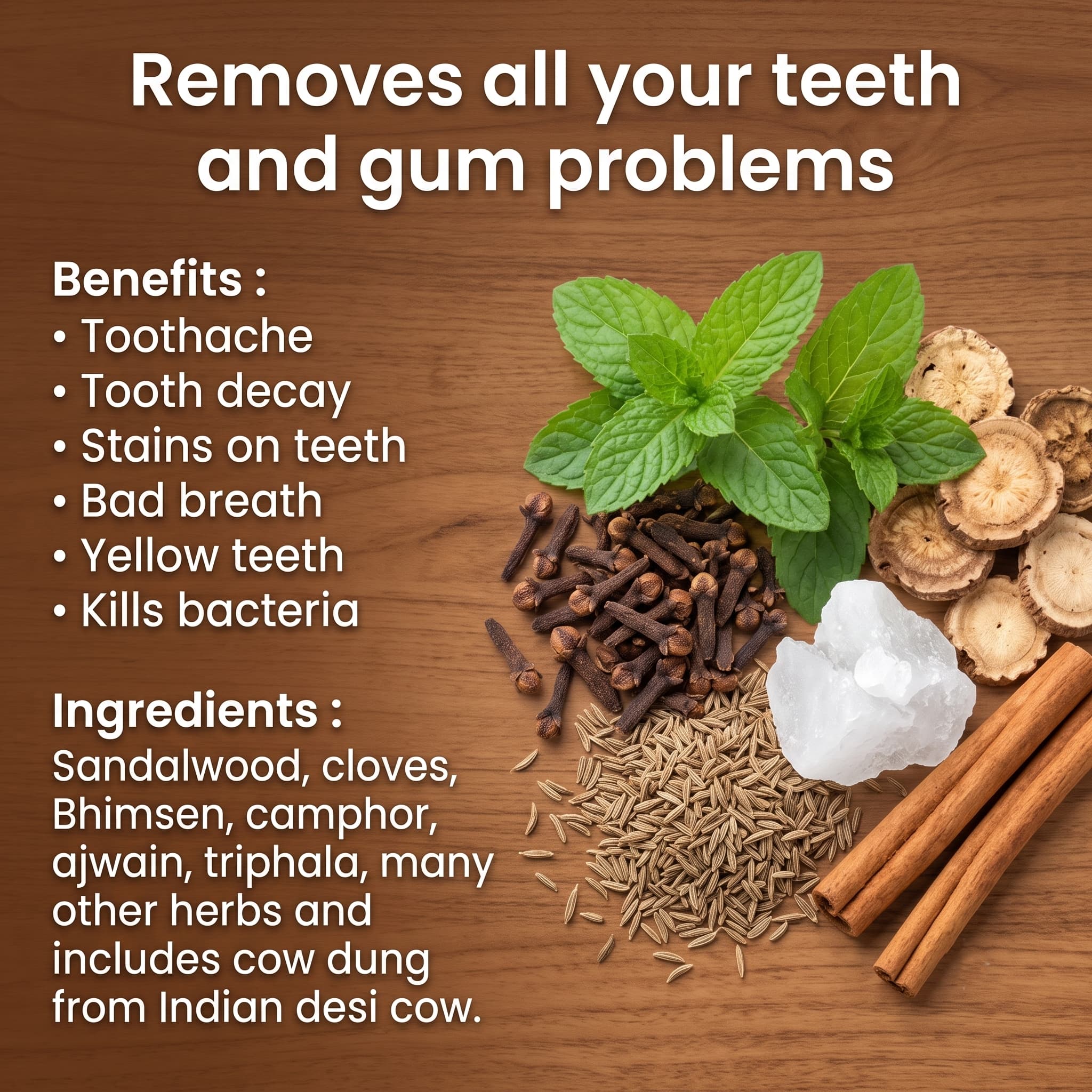 Sudantham Herbal Tooth Powder